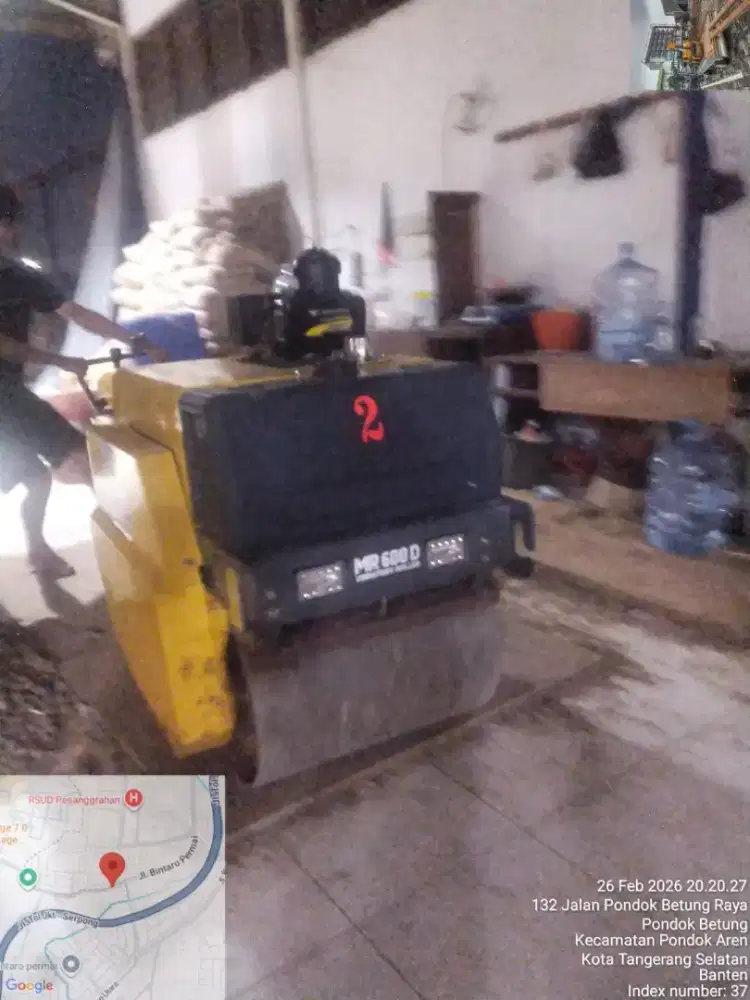 Pemadat baby roller stemper kuda jackhammer genset