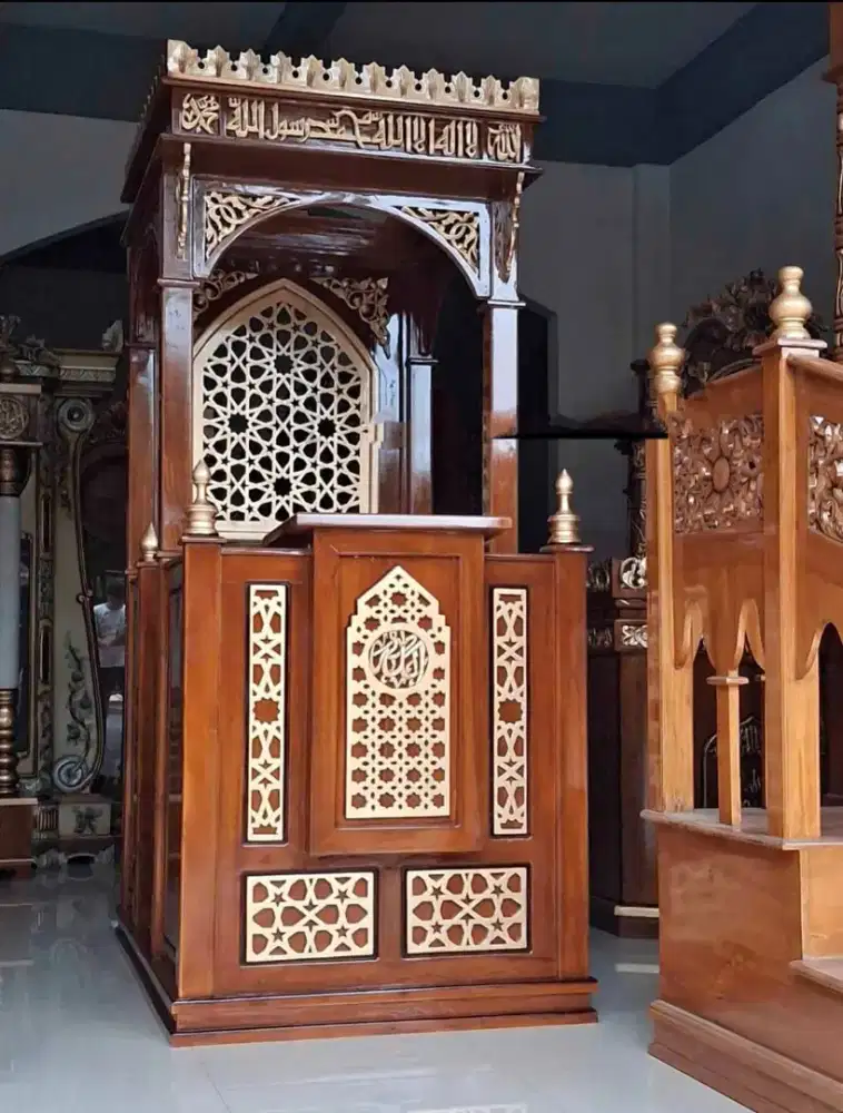 Jual mimbar jati