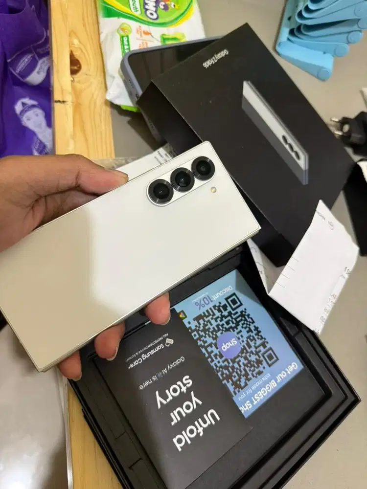 Samsung zfold 6 512Gb fullset ori mulus