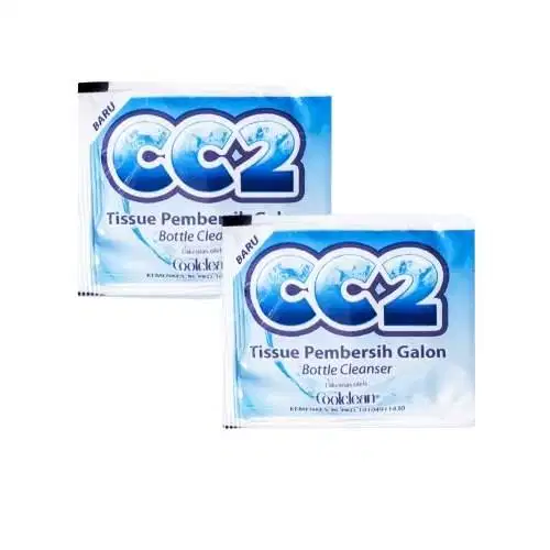 200pcs Tissue Pembersih Galon / Bottle Cleanser / Tisu Galon - drwater