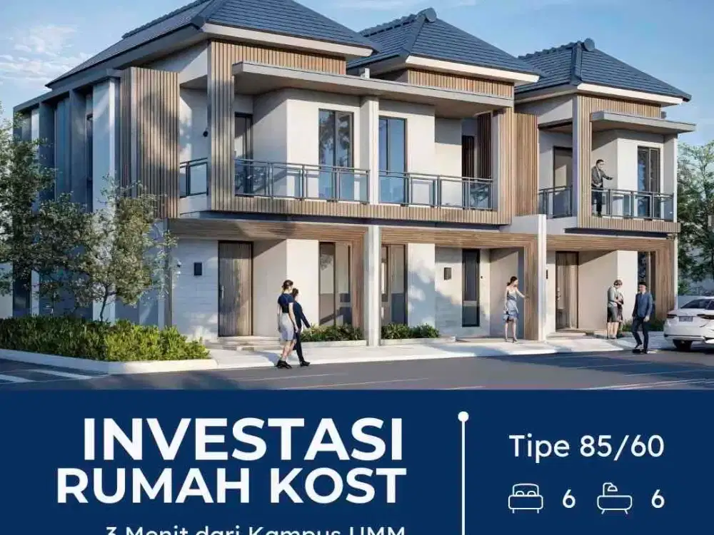 Promo Kos 6 Kamar Hanya 600 Juta