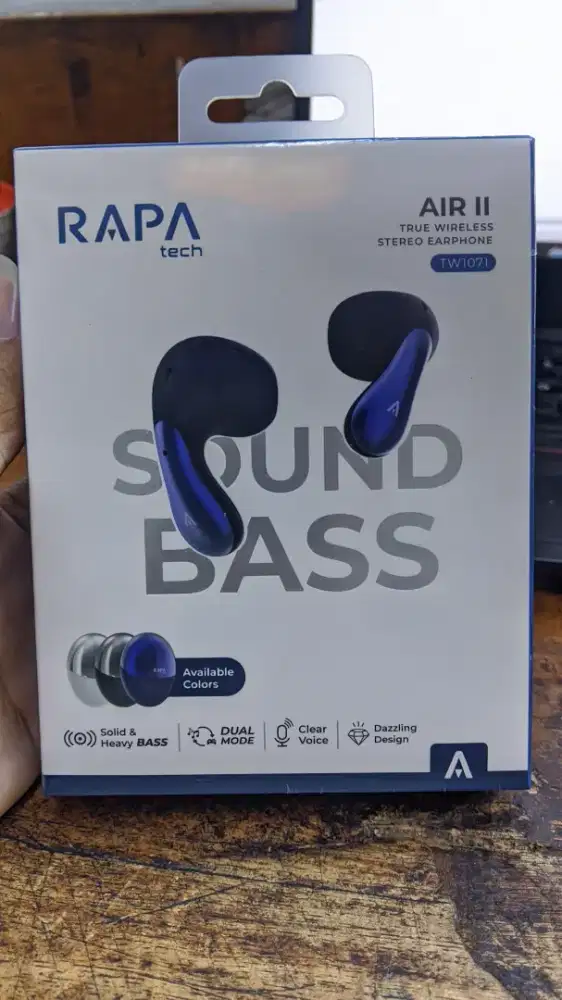 HEADSET BLUETOOTH RAPA TECH AIR II TW1071