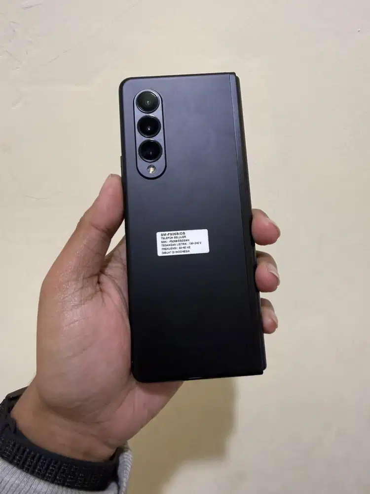 Samsung zfold 3 512gb fullset ori mulus