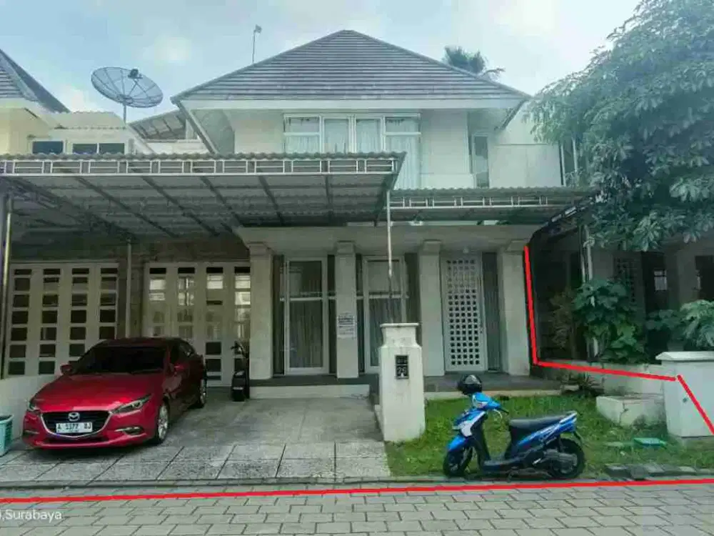 Dijual via lelang rumah citraland cluster Stamford lokasi strategis dan kawasan elite