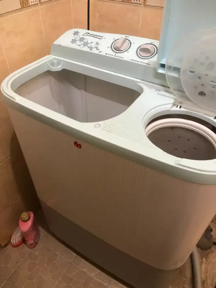 Mesin cuci sharp 2 tabung bekas jual murah