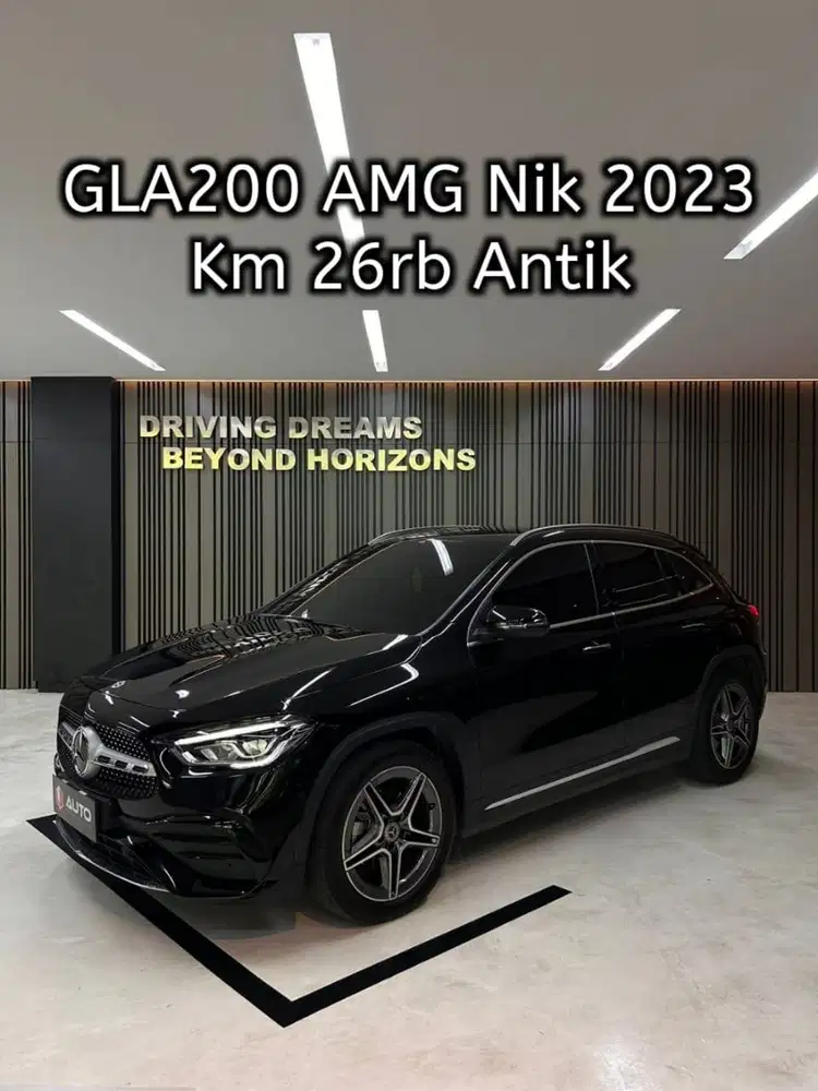 Mercedes Benz GLA200 AT 2023 Mercy GLA 200 Hitam Km26rb D1332AKL