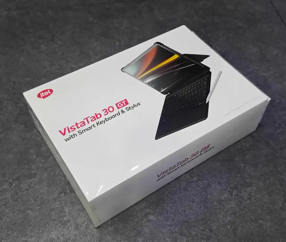 ITEL VISTA TAB 30GT 6/128 ||| Free Cover Keybord + Stylus
