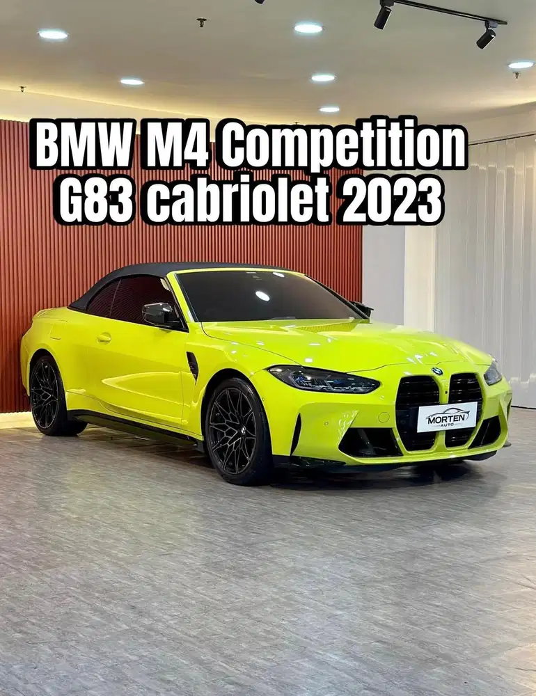 [km 2rb] BMW M4 Competition Convertible G83 2023