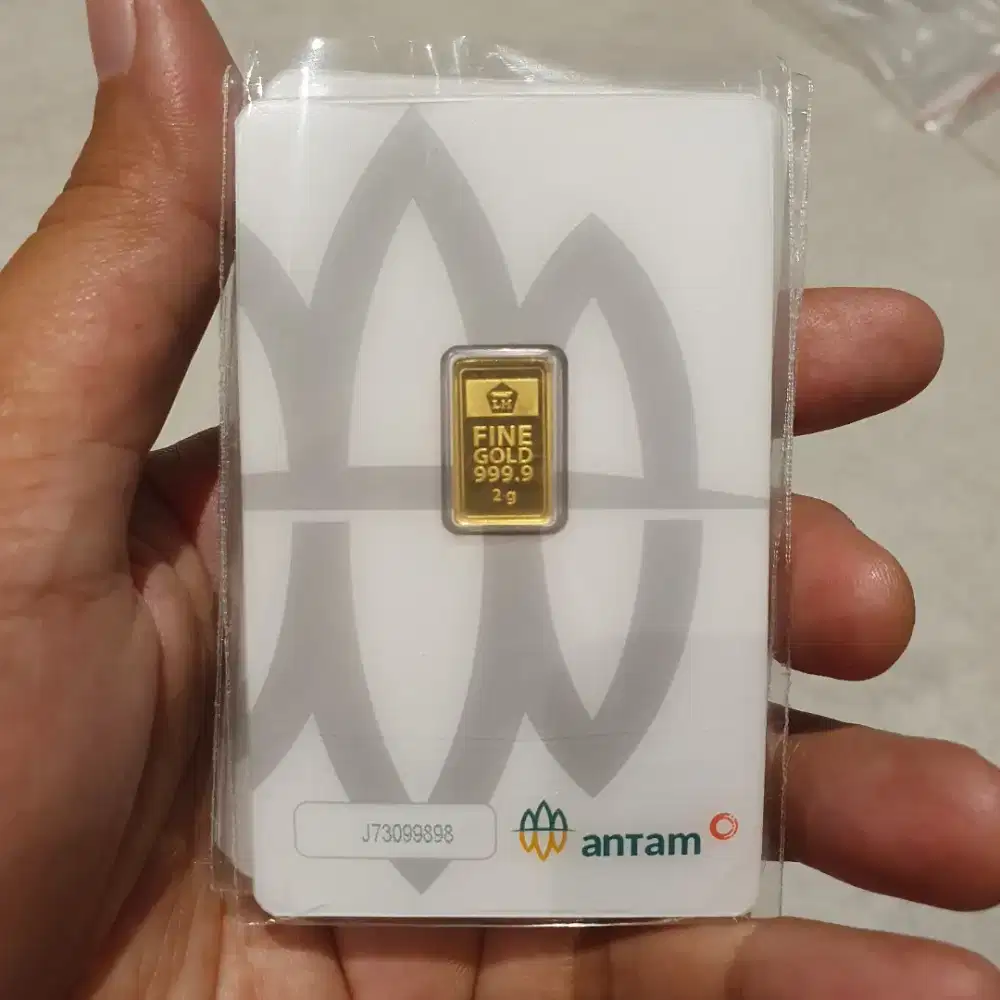 Emas Logam Mulia Antam 2 gr gram 2024