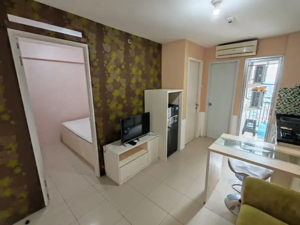 Apartemen Bassura City 2 kamar ada Mesin Cuci dan include IPL