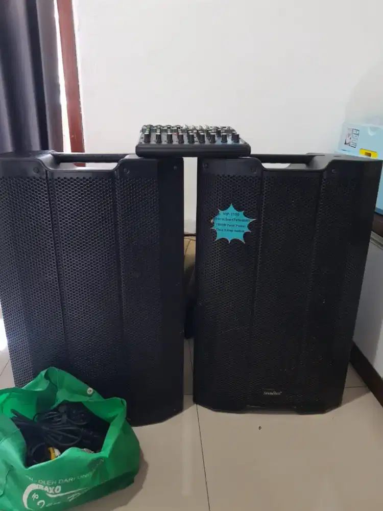 Speaker beserta amply