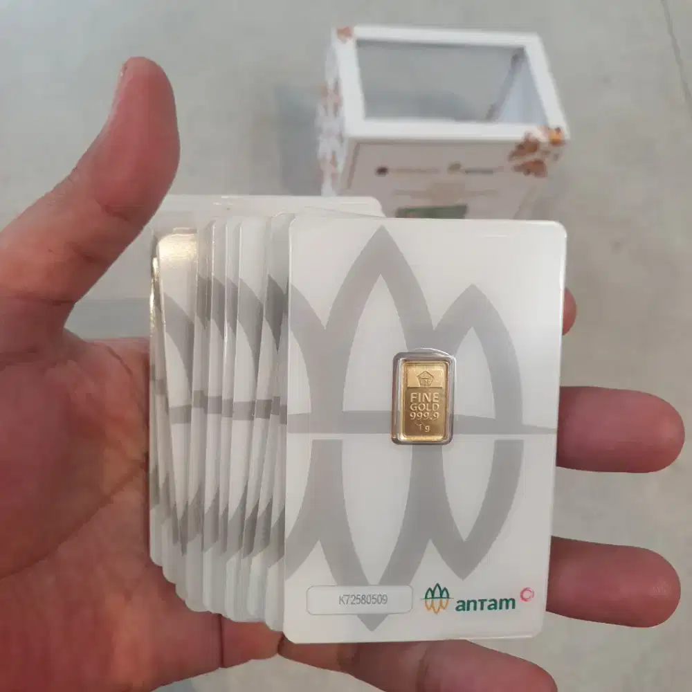 Emas Logam Mulia Antam 1 gr gram 2023 Surabaya Sidoarjo Gresik