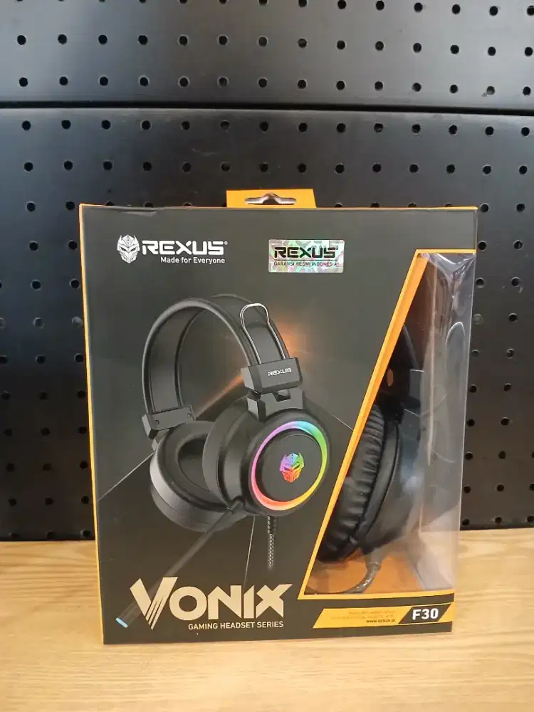 Headset Gaming Rexus Vonix F30 – Suara Jernih, Nyaman Dipakai Lama