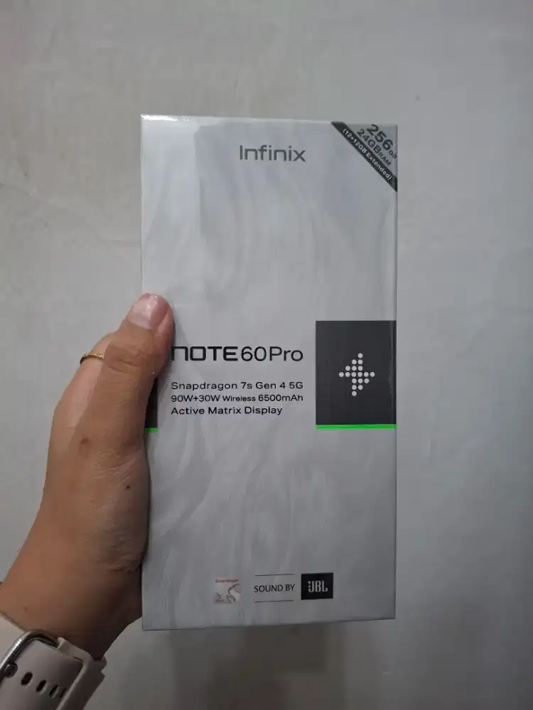 New Infinix Note 60 Pro 5G 12/256 Segel box garansi resmi