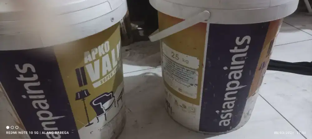 CAT ASIANPAINTS PUTIH 25 KG