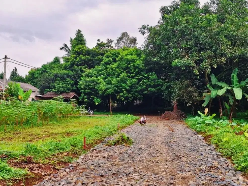 Tanah 1 Jt-An/M2 Dekat Pintu Tol Burangkeng, SHM