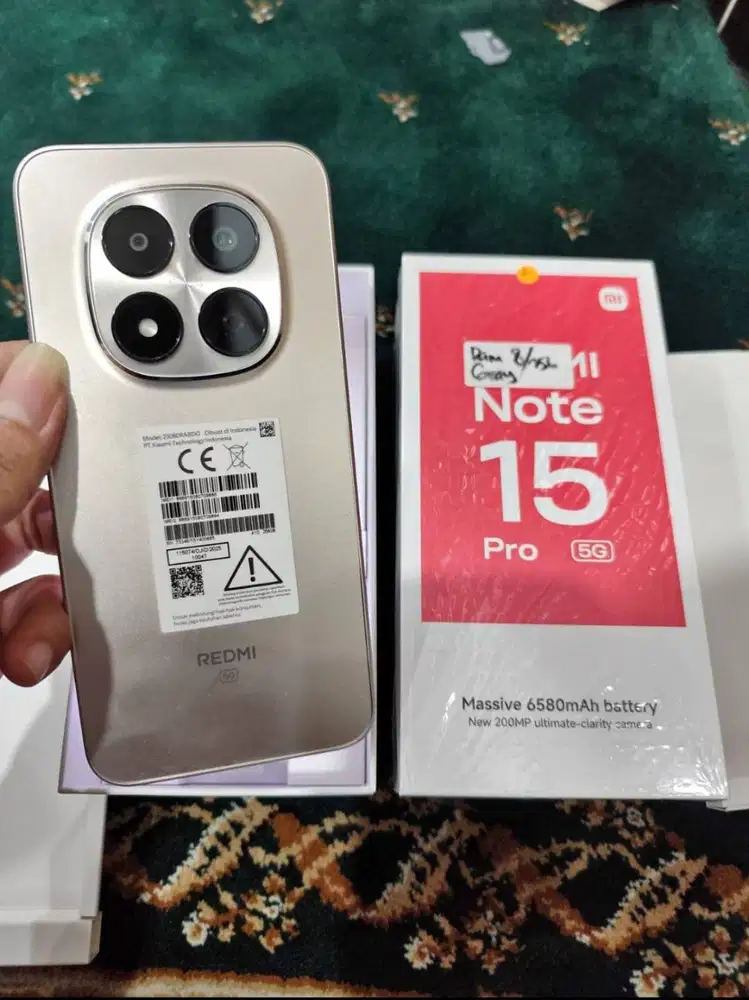 Xiaomi note 15 pro 8/256 murah