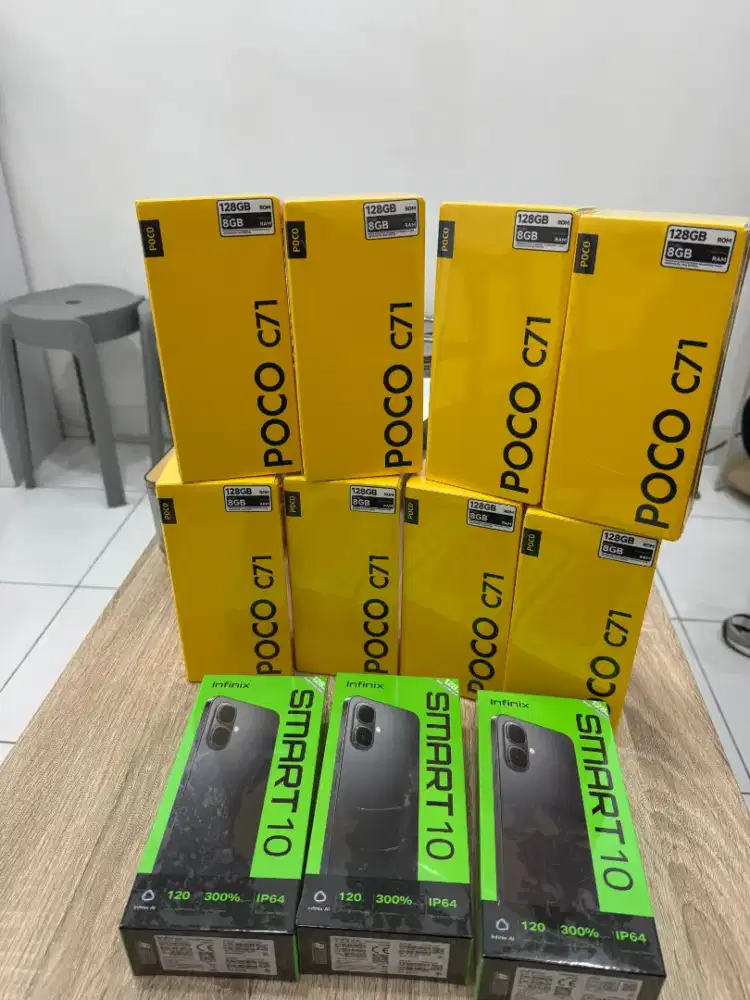 pocco c71 baru ram8/128