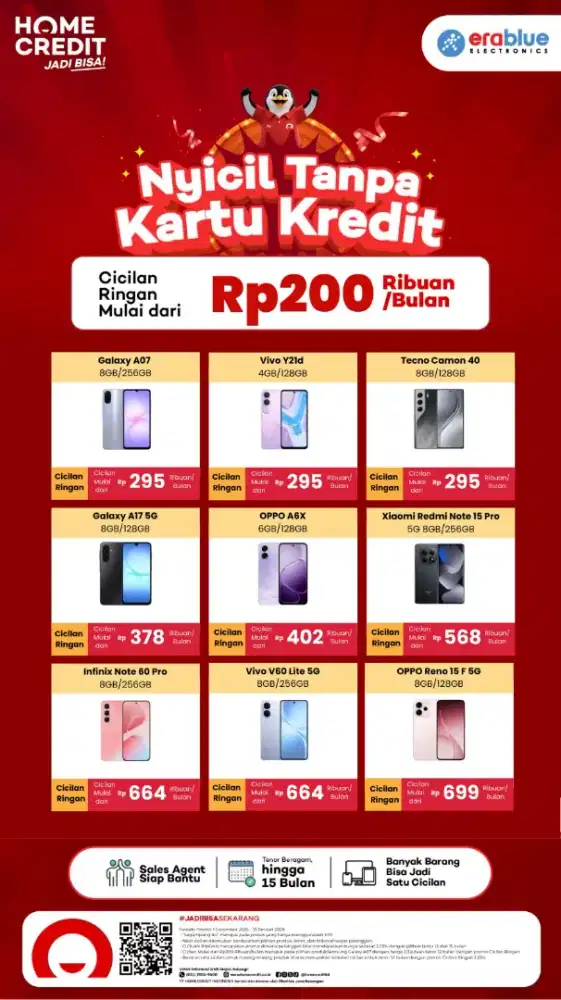 Promo Cicilan Ringan 15RB/hari