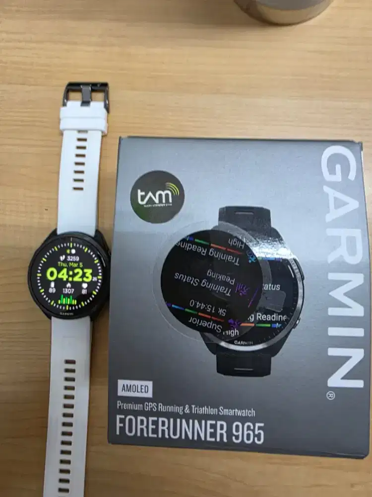 WTS  Garmin Forrunner 965 Black baru pakai 3 bulan