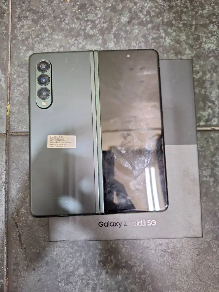 samsung z fold 3 512gb sein lengkap