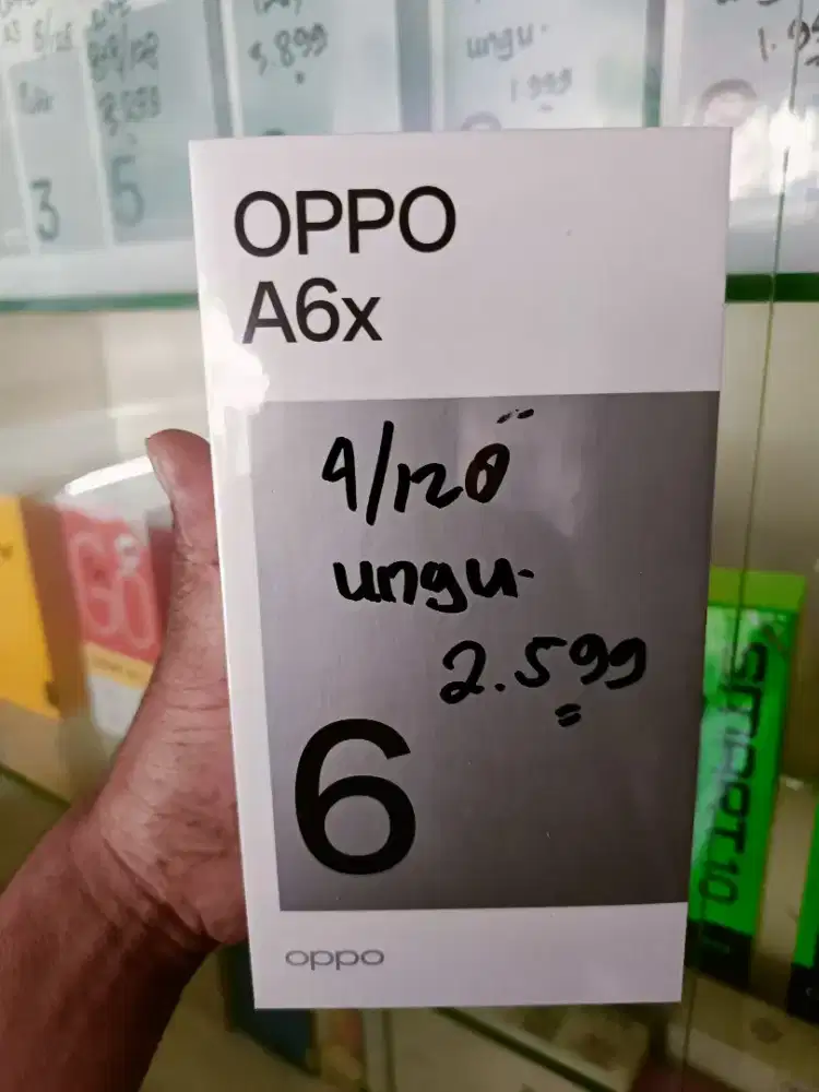 OPPO A6X 4/128 geransi resmi 1th
