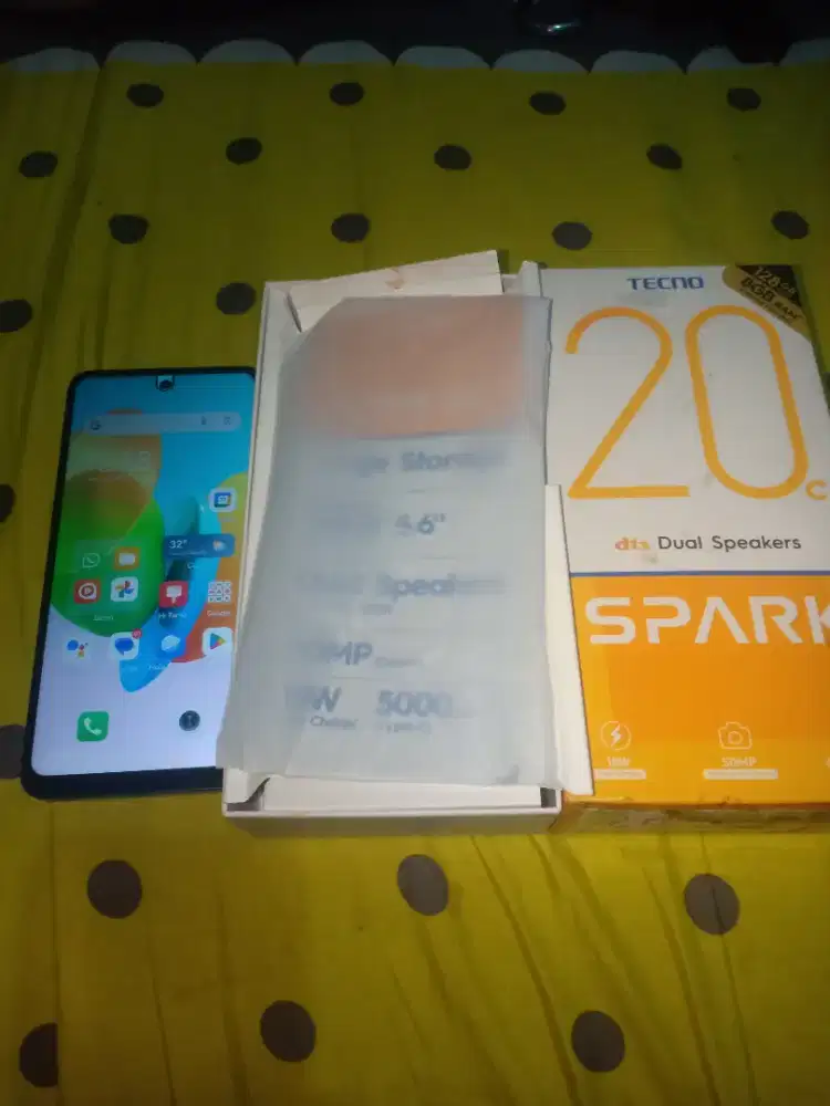 Techno spark 20c ram 4+4/128