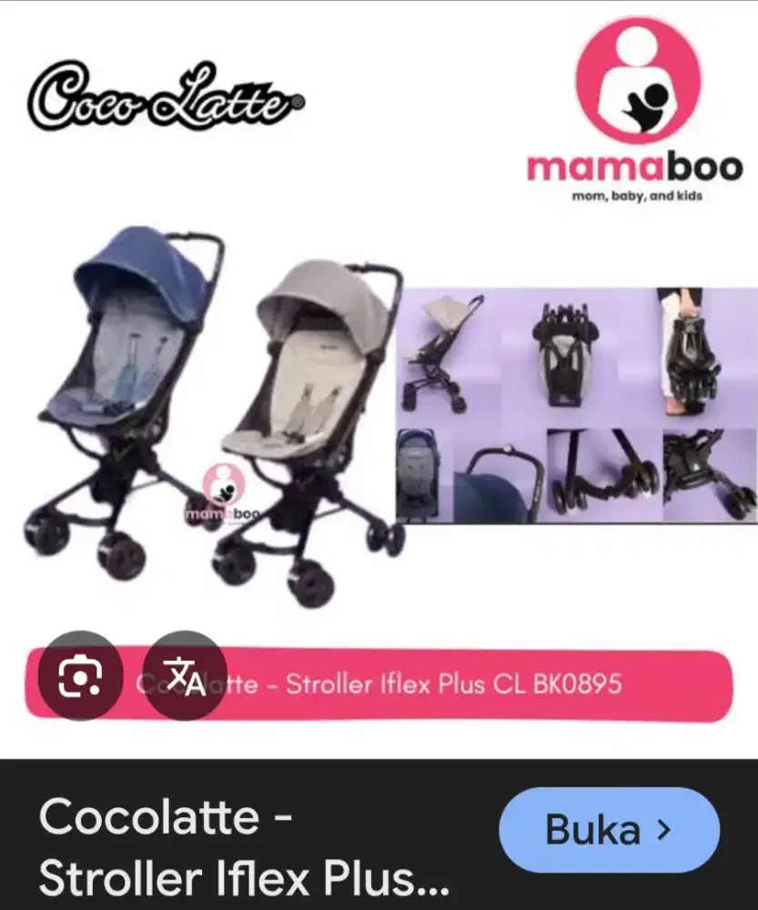 Stroler iflek plus cocok buat traveling