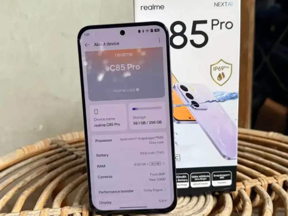 Handphone realme c85 pro 256gb
