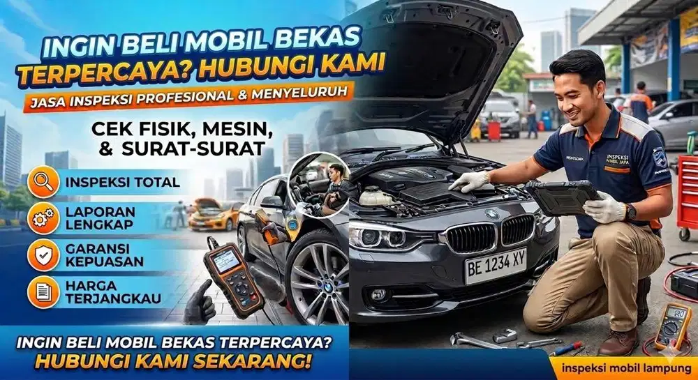 inspeksi mobil lampung
