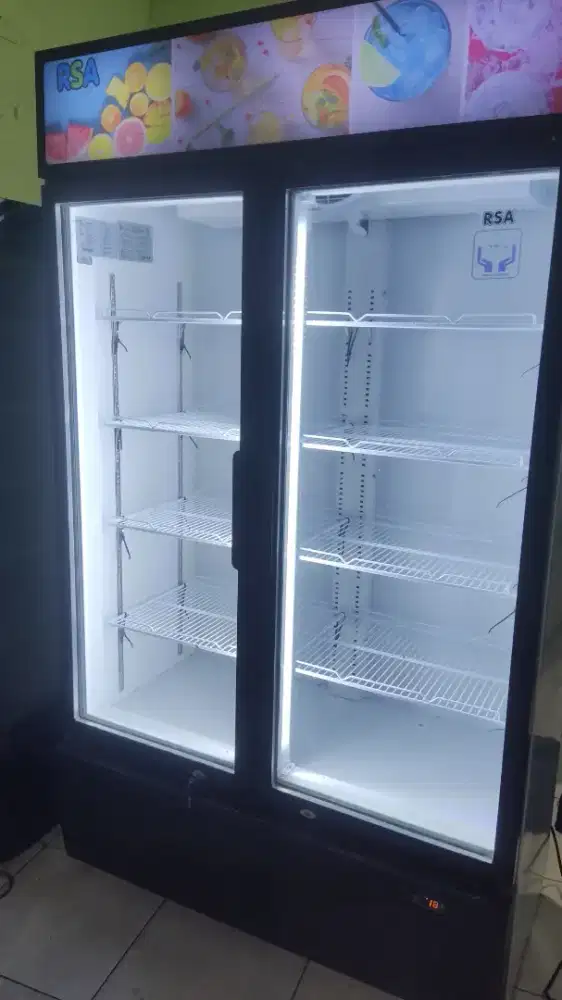 Showcase RSA topaz 750 liter original mulus seperti baru