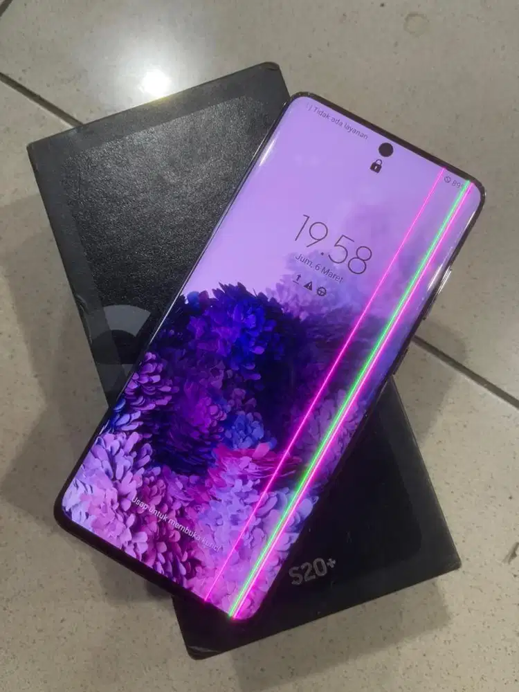 Samsung S20 Plus 8/128 GB Fullset ada mines