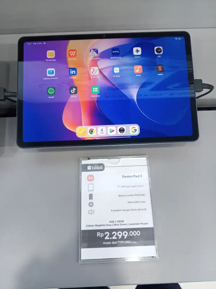 PROMO TABLET REDMI PAD 2 | Kredit atau Cicilan cukup KTP