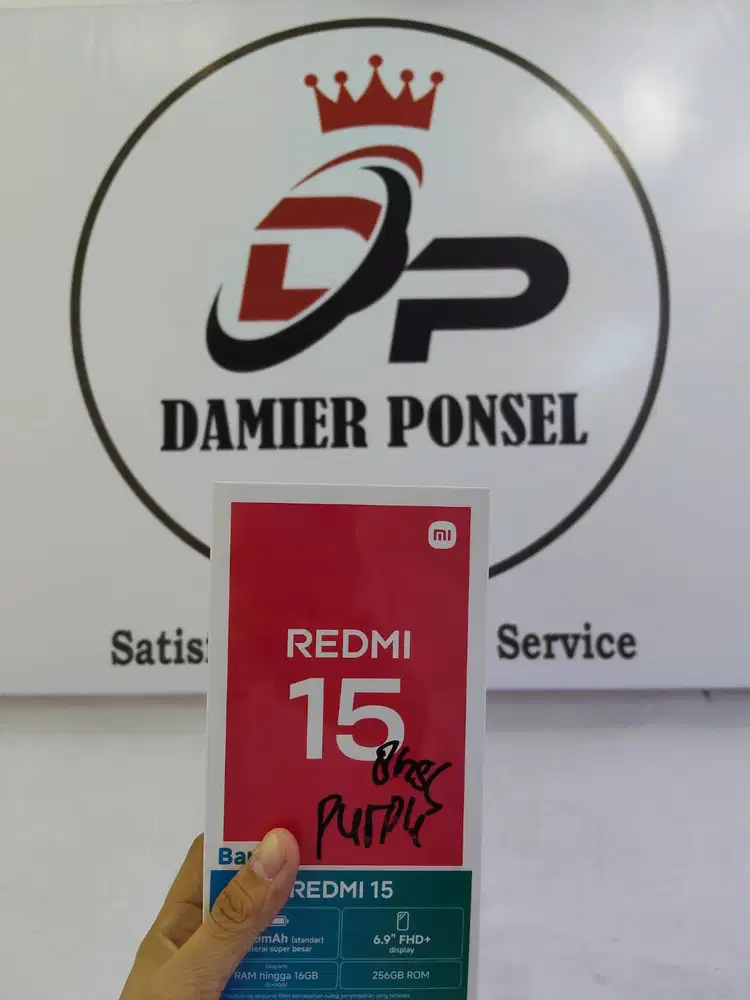XIAOMI REDMI 15 (8/256) NEW GARANSI RESMI NASIONAL