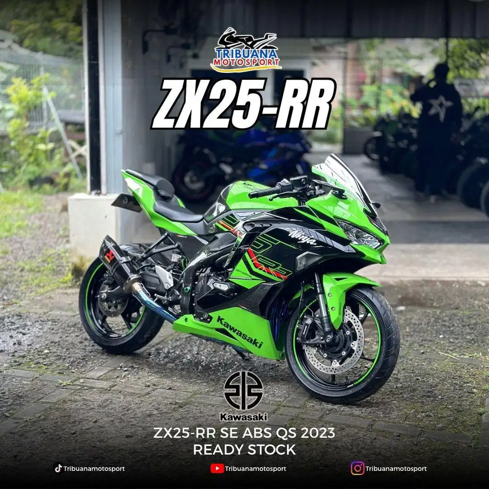 ZX25RR ABS QS LOW KM MODIF GANTENG
