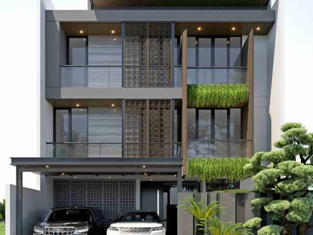 Dijual Rumah Baru Modern Tropical Design Citraland