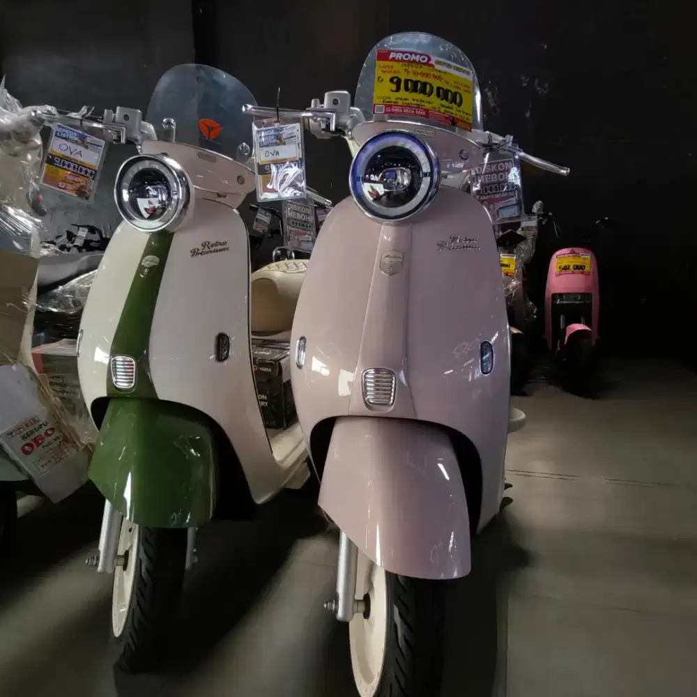 MOTOR LISTRIK YADEA OVA BISA KREDIT/CASH SIAP ANTAR SAMPAI RUMAH