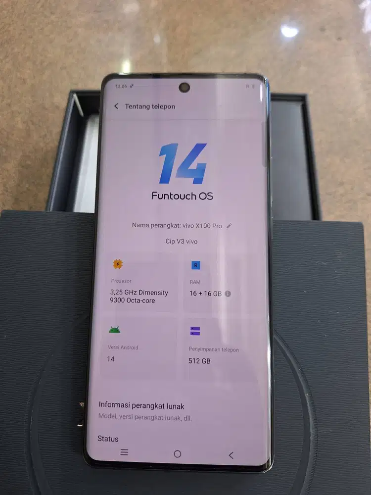 vivo x 200 beka ori mulus