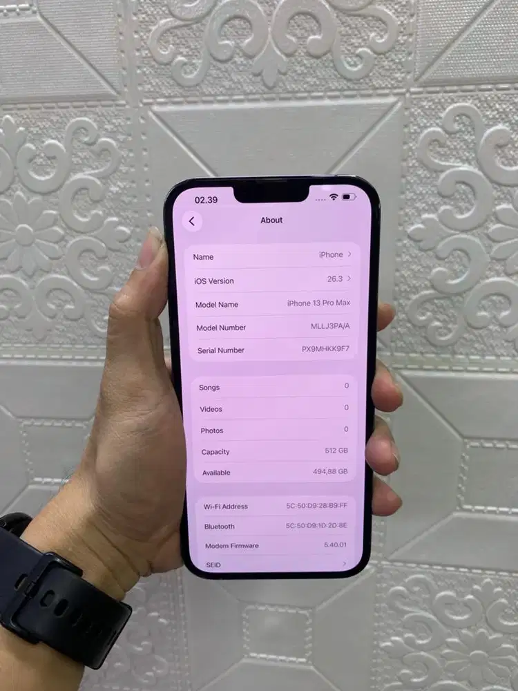 Iphone 13 promax 512gb garansi resmi ibox