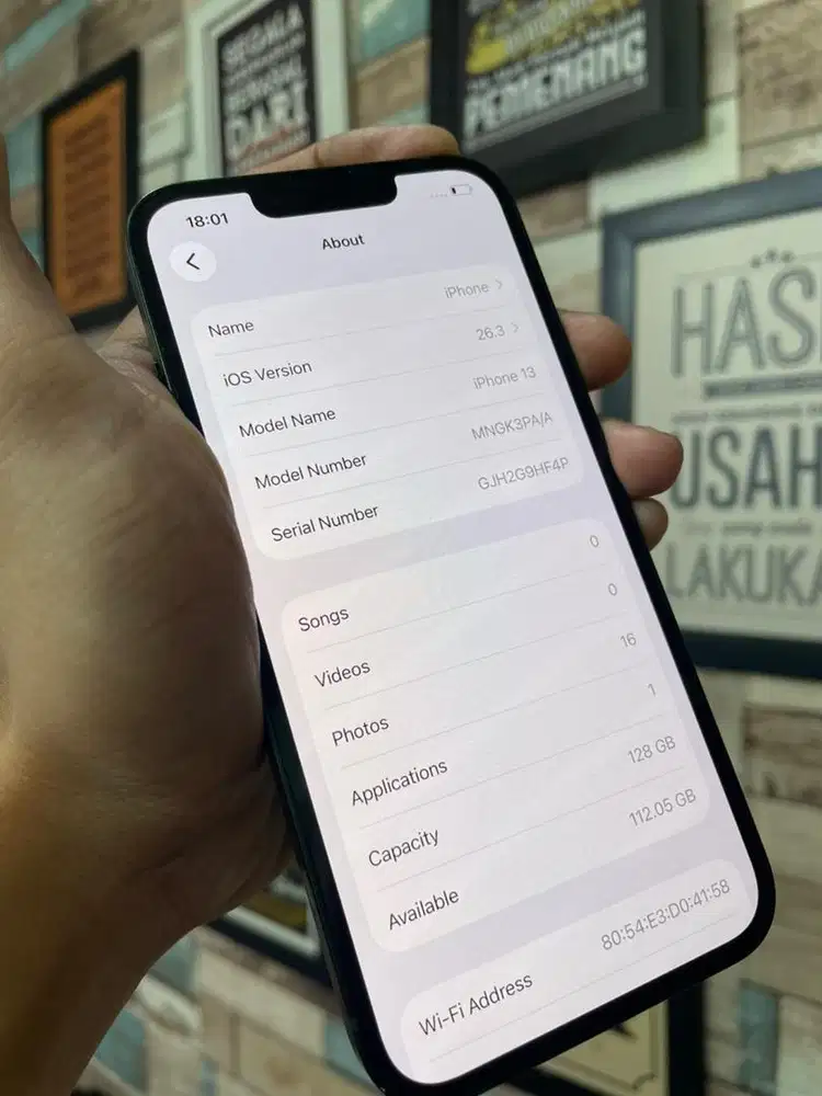 iphone 13 128gb resmi second ibox