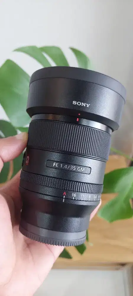 SONY FE 35MM F1.4 GM LIKE NEW FULLSET