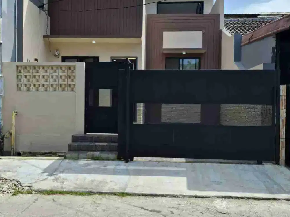 dijual rumah baru renovasi di perumahan telaga mas bekasi utara