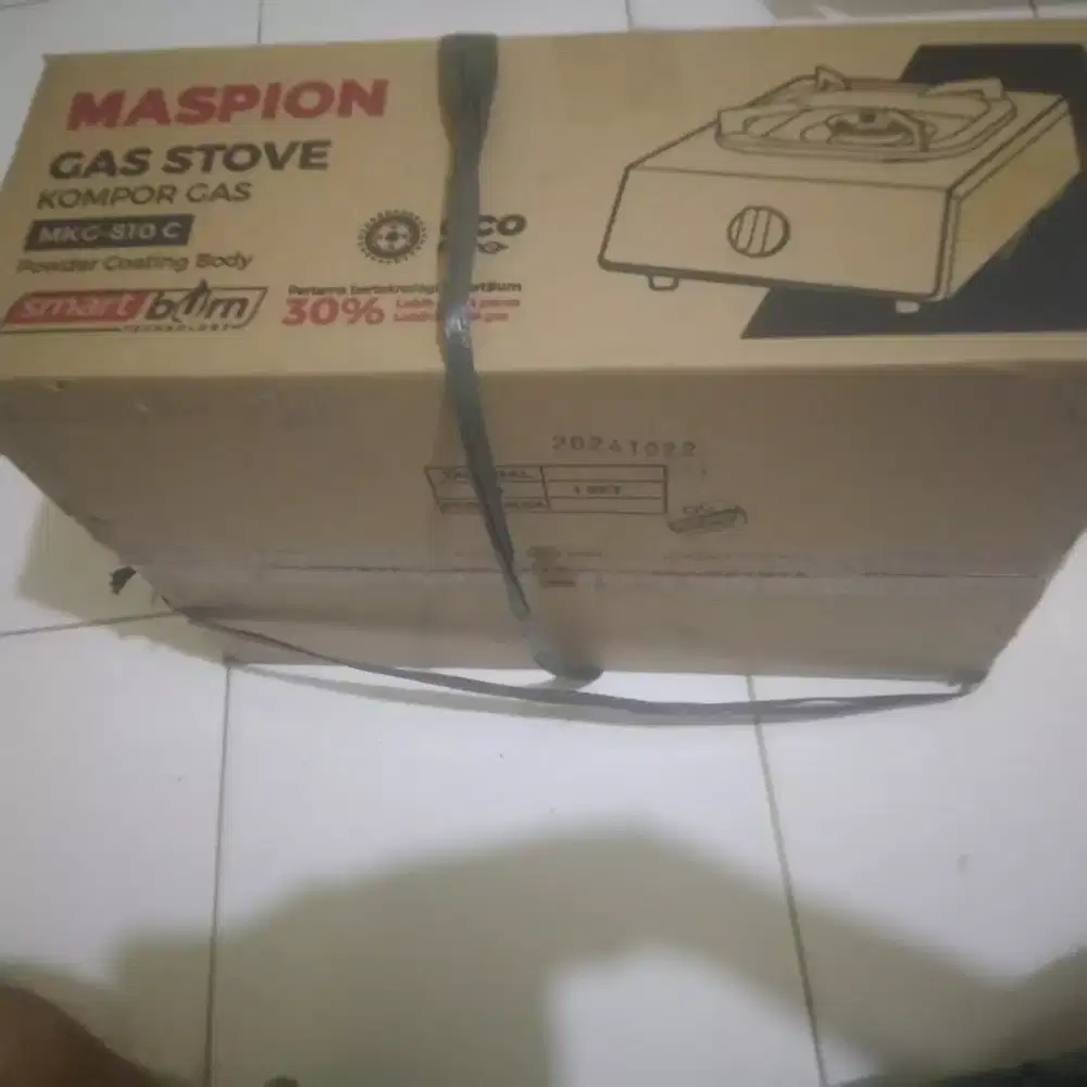 di jual kompor gas 1 tungku beserta selang