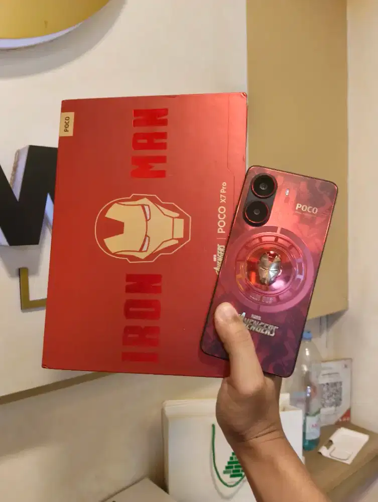 Jual Poco X7 Pro Ironman Edition Ram 12/512Gb Second Mulus Fullset