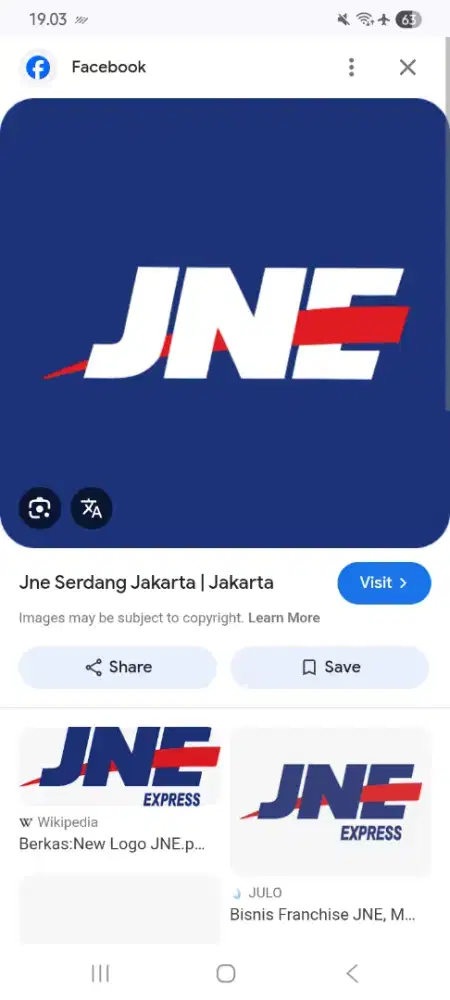 Dibutuhkan Staf Counter Jne