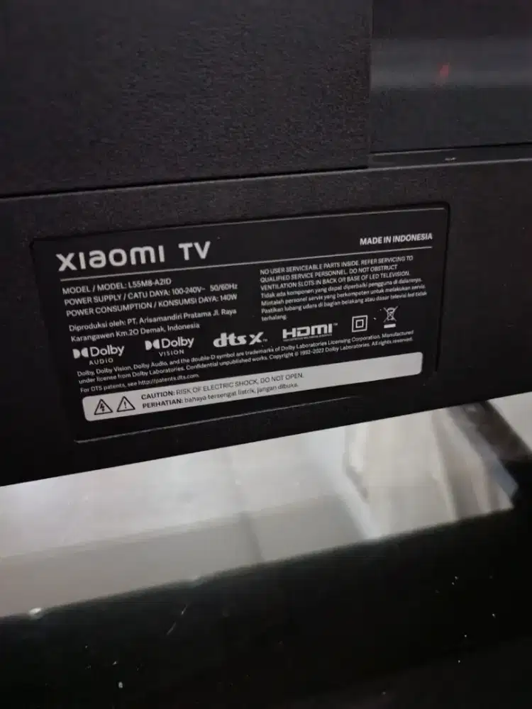 Murah Jual Rugi TV 55 inch jarang pakai