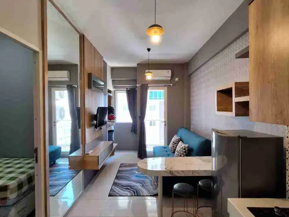 Interior Baru Gress‼️ Apartemen Puncak Dharmahusada dekat Unair