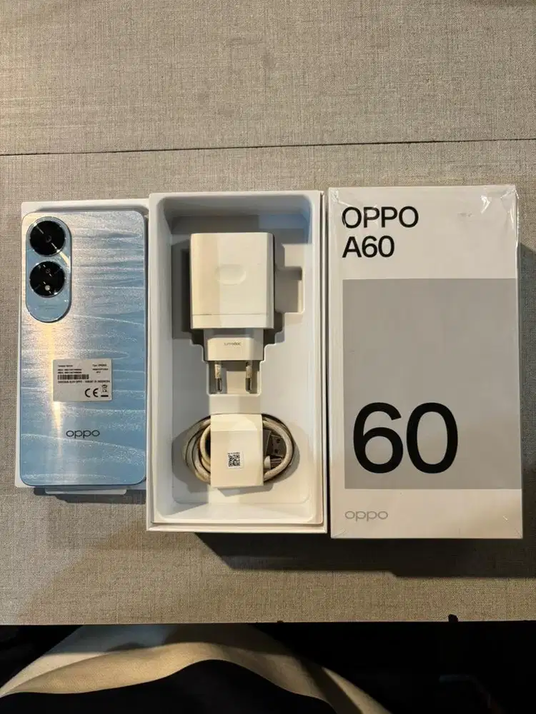 OPPO A60 8/128GB SUPER LIKE NEW GARANSI RESMI OPPO SAMPAI MEI 2026