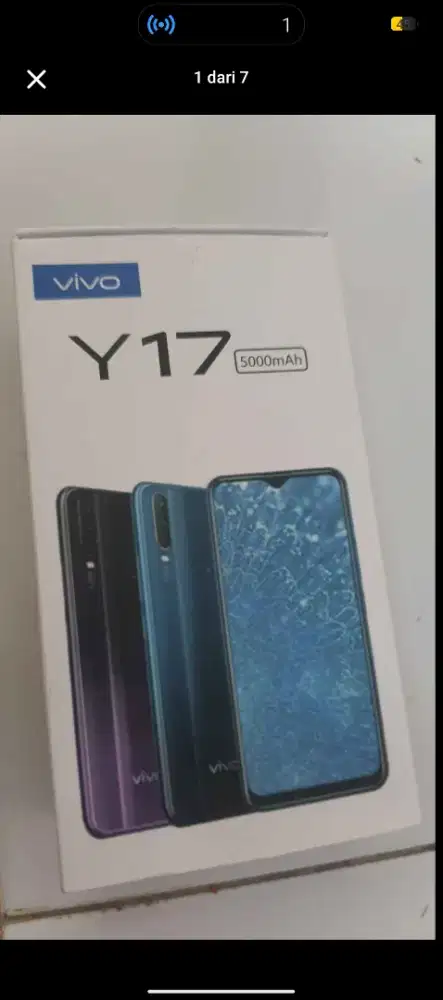 VIVO Y17 RAM 8/256 GB