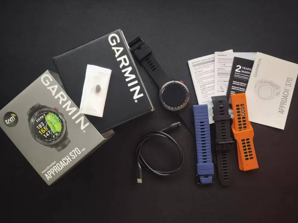 Garmin Approach S70 47mm Rasa Baru